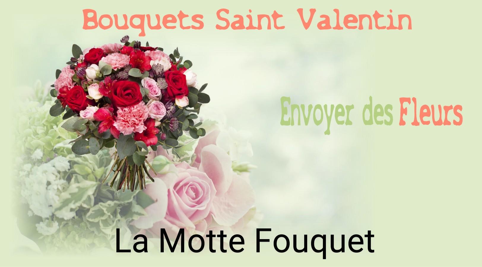 Roses de Saint-Valentin livrées à La Motte-Fouquet
